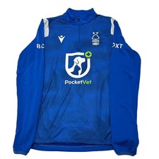 NOTTINGHAM FOREST 2022/2023 TRAINING  FOOTBALL SOCCER TRACK JACKET MACRON MENS M