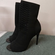 Zara Women's black Ankle Boots