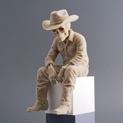 Skeleton shelf sitter figurine - skeleton,