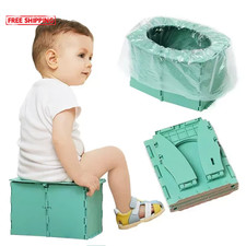 Portable Baby Boy WC Toilet Seat Baby Girl Pot Toilet Bowl Foldable Potty Traini