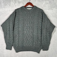 Aran Crafts Sweater Mens S