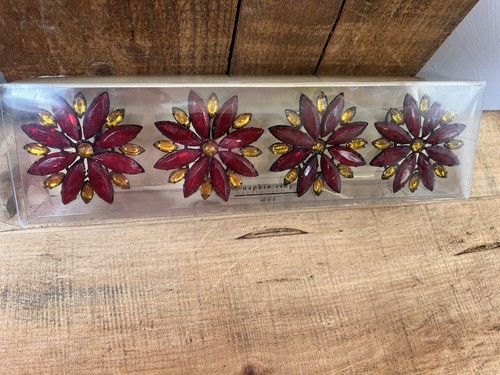 Vintage pier flower napkin - pier,