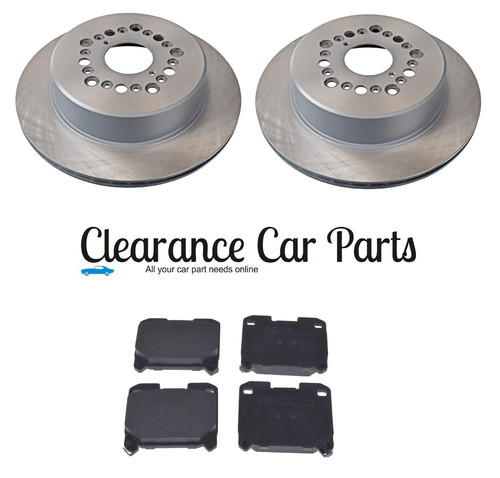 Rear brake discs pads - brake, &
