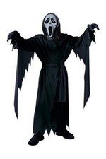 Adult Scream Costume Ghost Fancy Dress Costume Mens Horror Halloween Costume