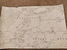 1899 Original OS Map Sheet