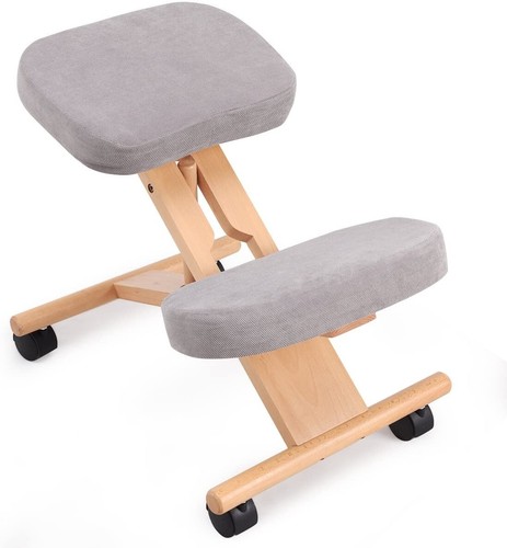 Kneeling chair - chair, (grey)