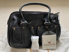 Hidesign Black Leather