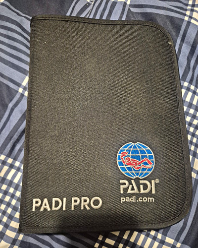 Padi pro black zip zippered - padi, zip-up