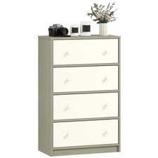 HOMCOM Chest of Drawers, 4