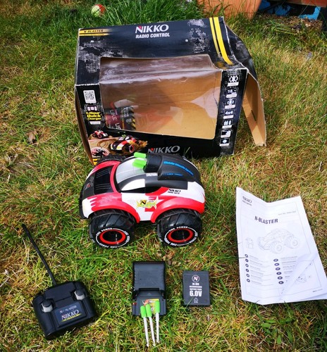 Nikko blaster amphibious rc - nikko,