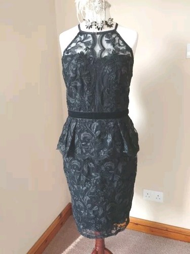 Lipsy vip lace sequin black - vip,