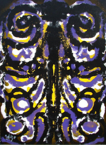 Modernist abstract painting - modernist,