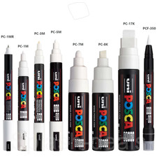 Uni Posca Paint Marker Art Pens - Waterproof Paint Pens - All Sizes & Colours