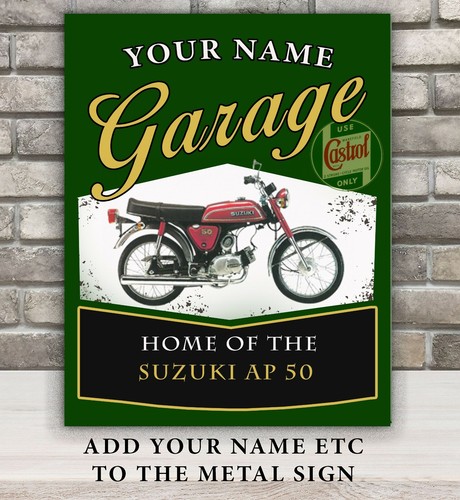 Personalised suzuki ap50 - personalised,