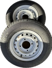 Pair 165 r13c trailer wheel - pair,