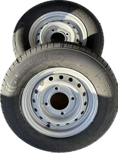 Pair 165 r13c trailer wheel - 165,