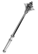 Flanged mace steel - , medieval