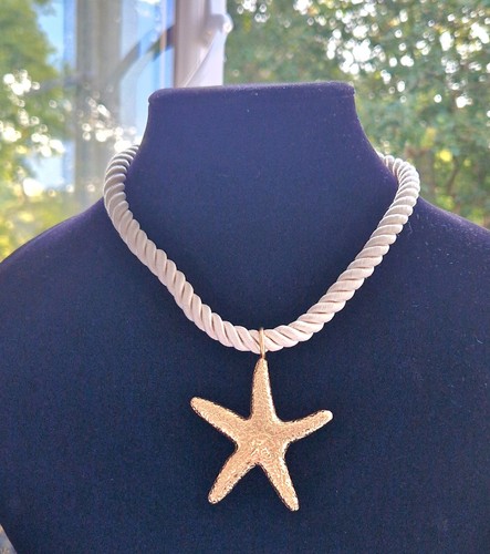 Chunky rope gold - rope, starfish