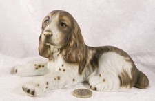 HHH Harvey Knox  English Springer Spaniel ceramic ornament 7" long Pedigree dog