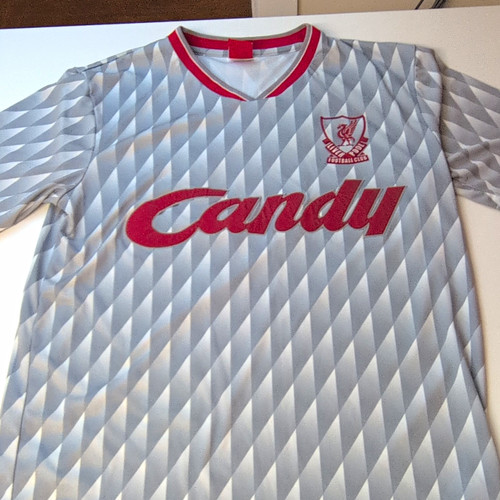 Liverpool away shirt grey - away,