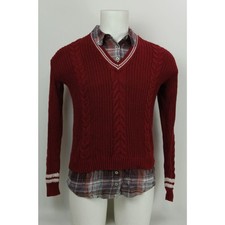 Mens Next Jumper Mock Shirt Size Small Article