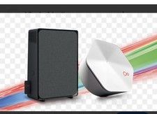 Virgin Media Sagemcom WIFI Booster Mesh Black Pod : WIFI 6  and. 3 white pods 