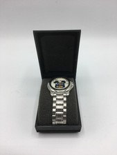 Boxed Vintage Disney Channel Mickey Mouse Stainless Steel Men's Watch 40mm Case