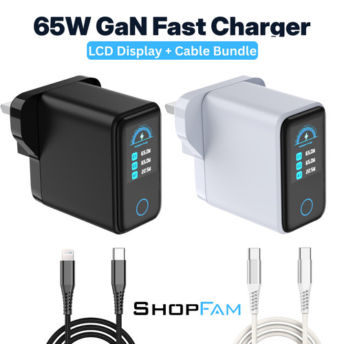 65w gan usb - charger, plug