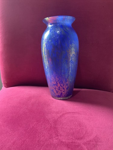 Colbalt blue vase - colbalt,