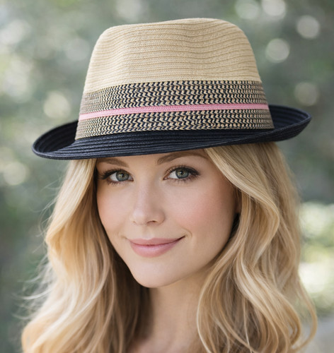 Fedora foldable hat sun - foldable,