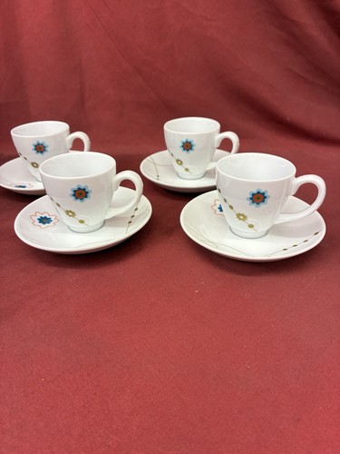 Set four cafetière cups - four, la
