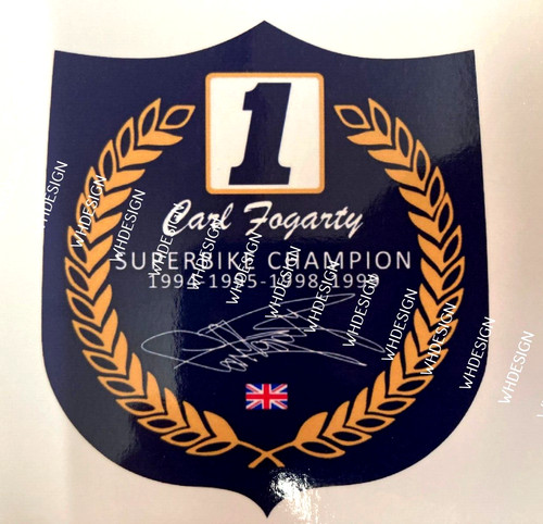 Carl fogarty world champion - carl,