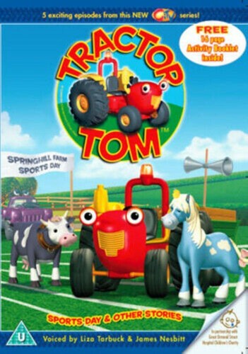 Tractor tom sports day - tractor, tom: