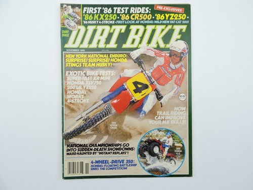 Dirt bike magazine - bike, november