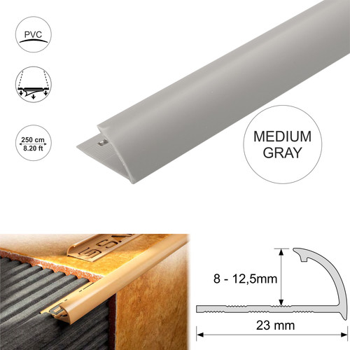 Round edge pvc tile trim - tile,