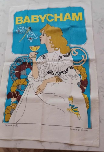 Orinial babycham tea - tea, towel