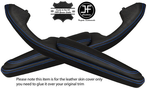 Blue stitch door handle - stitch,