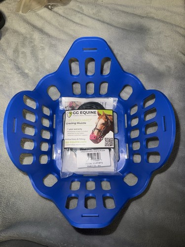 Greenguard grazing muzzle blue - grazing,