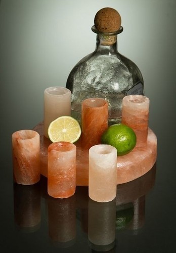 Himalayan salt shot glasses - shot,