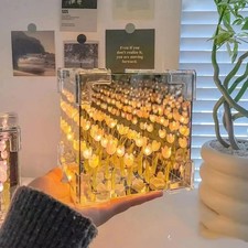 Diy tulip flower cube - diy,