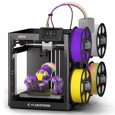 FLASHFORGE AD5X 3D Printers Multi-Color Printing Max 600mm/s High-Speed Core XY 