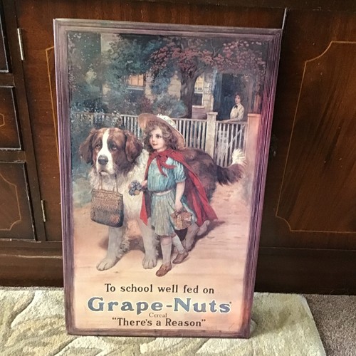 Vintage grape nuts - vintage, grape-nuts
