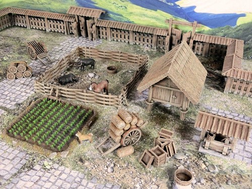 28mm samurai japanese farm - 28mm,