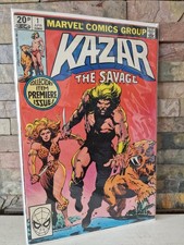 KAZAR THE SAVAGE #1 Marvel