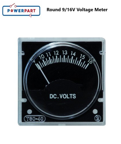 Powerparts 16v round voltage - 9/16v,