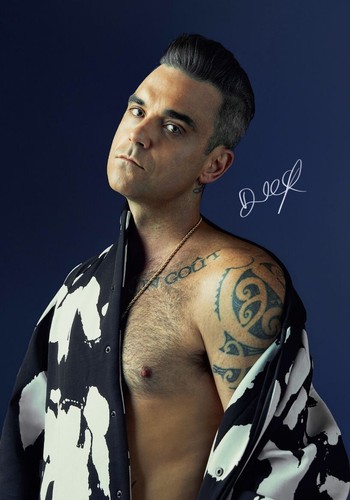 Robbie williams signed - robbie,