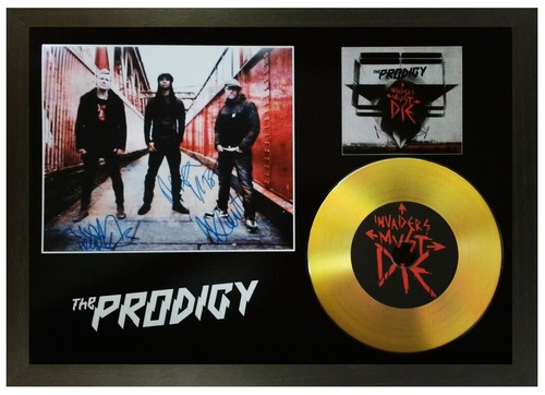 The prodigy signed gold - signed, disc