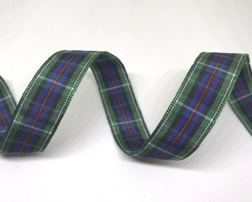 Quality tartan ribbon 16mm - quality,