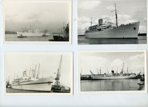 Ocean liner cruise - ocean, x4