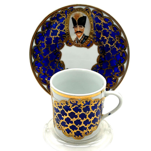 Antique persian king naser - persian,